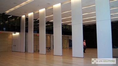 85 मिमी प्रकार कार्यालय पूर्ण ऊँचाई लकड़ी की ध्वनिरोधी जंगम दीवार विभाजन
