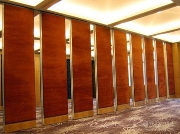 Gypsum Board Folding Restaurant Movable Partition Walls 500mm Width
