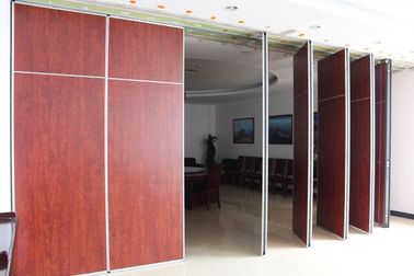 Multi Color Melamine Portable Folding Doors Office Partition Wall 4m Height