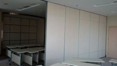 वाणिज्यिक एल्यूमीनियम स्लाइडिंग दरवाजा / कार्यालय तह विभाजन दीवार बहु ​​रंग