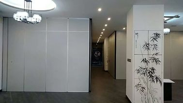 वाणिज्यिक एल्यूमीनियम स्लाइडिंग दरवाजा / कार्यालय तह विभाजन दीवार बहु ​​रंग