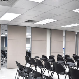 Commercial Folding Door Movable Sound Proof Office Partition Walls Melamine Surface