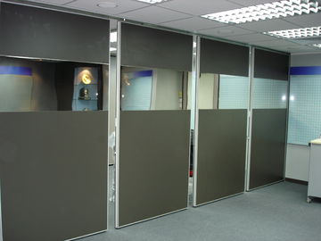 कार्यालय चलने योग्य विभाजन दीवार Accordion वाणिज्यिक एल्यूमिनियम प्रोफाइल