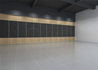सम्मेलन कक्ष ध्वनि प्रूफ ऑपरेट करने योग्य विभाजन दीवारों का कपड़ा समाप्त रंग अनुकूलित