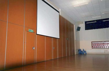एल्यूमिनियम - कार्यालय और बैठक कक्ष के लिए फ़्रेमयुक्त ध्वनिक स्लाइडिंग फोल्डिंग विभाजन दीवारें