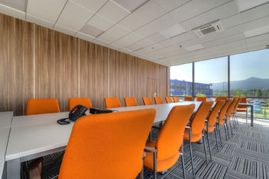 बैठक कक्ष संचालित चलने योग्य ध्वनि प्रूफ दीवार / कार्यालय ध्वनिक कक्ष विभाजन