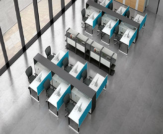 पानी के सबूत मानक कार्यालय की मेज दो दराज के साथ - छह कार्यालय डेस्क डिवाइडर