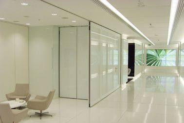 बाहरी और आंतरिक फिसलने तह ग्लास विभाजन दीवारों कार्यालय / कारखाने के लिए