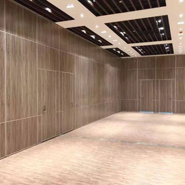 होटल बॉलरूम हॉल के लिए ध्वनिरोधी ध्वनिक हटाने योग्य चलती विभाजन दीवार