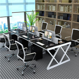 इस्पात कार्यालय फर्नीचर विभाजन, E1 ग्रेड डेस्कटॉप कार्यालय डेस्क