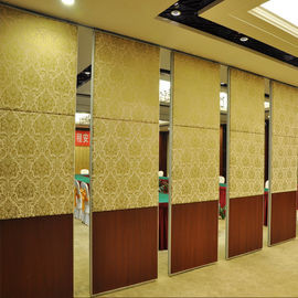 नई डिजाइन बैंक्वेट हॉल साउंडप्रूफ एमडीएफ सामग्री कक्ष विभक्त तह चल विभाजन की दीवारें
