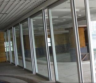 कार्यालय ग्लास स्लाइडिंग विभाजन सम्मेलन कक्ष के लिए बाथरूम ग्लास विभाजन दीवारों