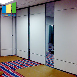 हल्के कार्यालय तह हटाने योग्य दीवारों सम्मेलन कक्ष मोबाइल ध्वनिक Foldable विभाजन दीवारों