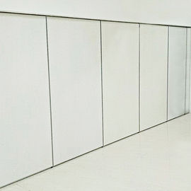 एल्यूमिनियम फ्रेम स्लाइड क्लॉथ कॉम्पैक्ट बोर्ड चल विभाजन दीवारों सजावटी लौवर