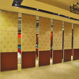 प्रदर्शनी फ्रेम हॉल के लिए एल्यूमिनियम फ्रेम तह विभाजन दीवारों जंगम ध्वनिक स्लाइडिंग सभागार दरवाजा कक्ष विभक्त