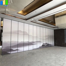 सजावटी लैंडस्केप पेंटिंग चल लकड़ी के ध्वनिक कपड़े पैनलों विभक्त