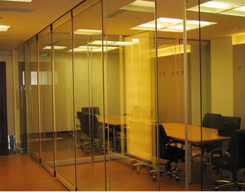 ग्लास विभाजन दीवारें, तह आंतरिक आंतरिक ग्लास दरवाजा, देनदार विभाजन