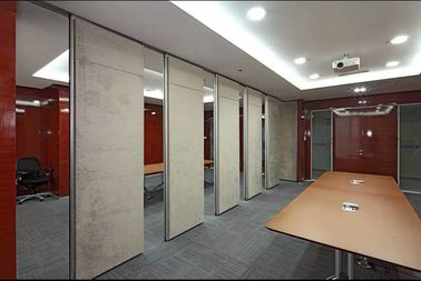 सभागार हटाने योग्य दरवाजे के लिए कक्षा जंगम दरवाजे 65 मिमी दीवार विभाजन पैनल
