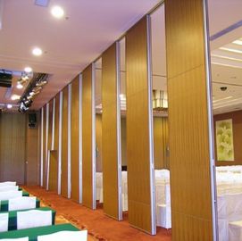 Restaurant Retractable Screen Acoustic Room Dividers Folding Sliding Floor to Ceiling
