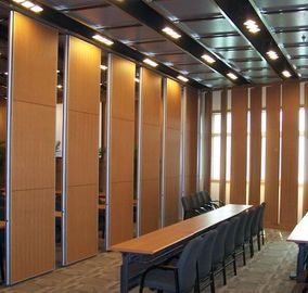 Hotel Soundproofing Aluminum Folding Sliding Operable Temporary Partition Walls