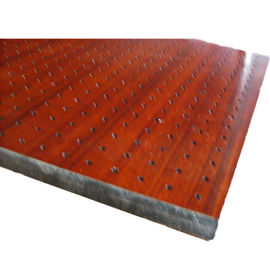 Decorative Wooden Ceiling Board Night Club Perforated Wall Partition Panel