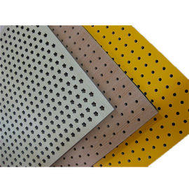 Acoustic Absorbing Wooden Ceilings Studio Room Soundproof Perforated Panel