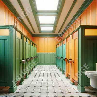 विभिन्न रंग विकल्पों और प्रभाव प्रतिरोध के साथ उच्च अग्निरोधी प्रदर्शन शौचालय विभाजन दीवार