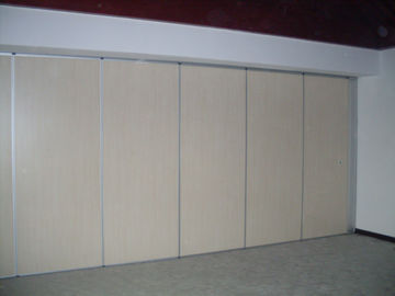 ध्वनिरोधी हैंगिंग सिस्टम कार्यालय विभाजन दीवारें / ध्वनिक फोल्डिंग दरवाजे