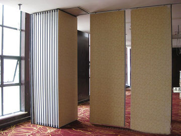 Hotel Banquet Hall के लिए लकड़ी के ध्वनिरोधी अस्थायी स्लाइडिंग विभाजन दीवारें