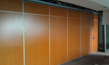 एमडीएफ कार्यालय चलने योग्य दीवार विभाजन मेलमाइन पैनल प्रकार, स्लाइडिंग कक्ष विभाजक