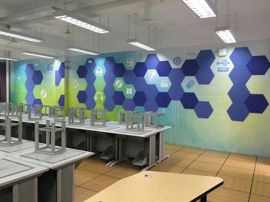 पर्यावरण के अनुकूल पॉलिएस्टर फाइबर ध्वनिक पैनल