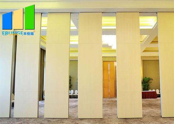 कार्यालयों के लिए सम्मेलन कक्ष प्रभाग लकड़ी हटाने योग्य विभाजन दीवारें