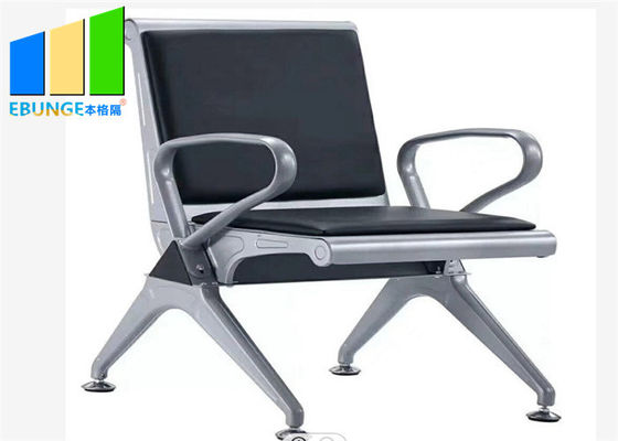 अस्पताल के लिए स्टेनलेस स्टील पब्लिक 3 सीटर एयरपोर्ट बैंक वेटिंग चेयर Chair